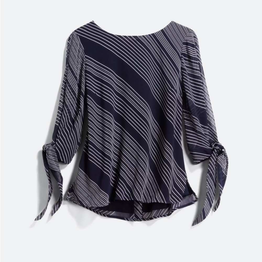 Pale Sky - Nashua Tie Sleeve Detail Top from Stitch Fix
